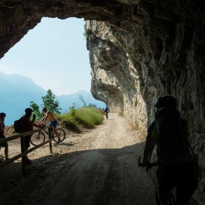 Italien, Mountainbiken am Gardasee