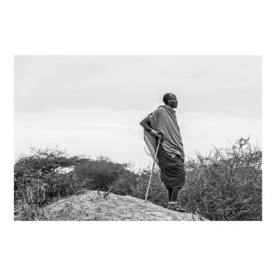 Masai Guide im Norden Tansanias