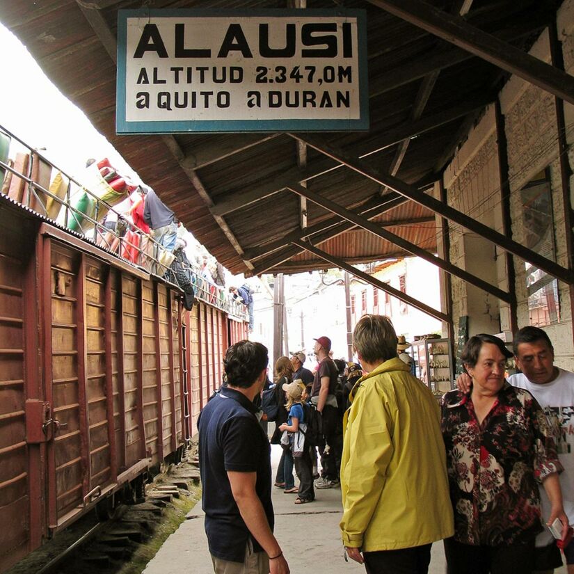 Ecuador, Andenzug von Riobamba nach Alausi