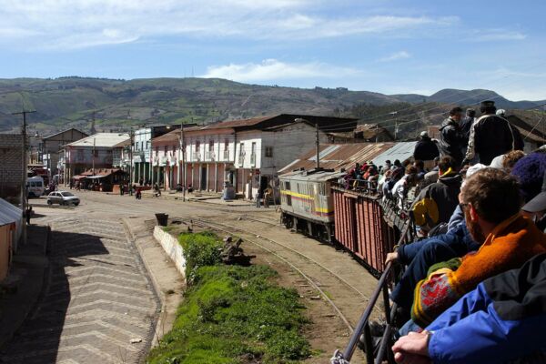 Ecuador, Andenzug von Riobamba nach Alausi